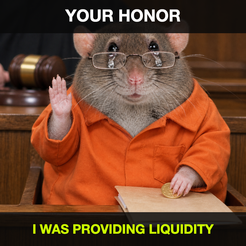cashrat in court claiming it was providing liquidity