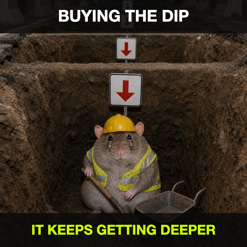cashrat buying a dip that keeps getting deeper